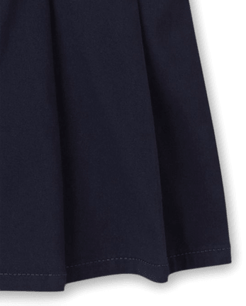Falda pantalón niña Uniform Stretch Plisada 2-Pack - Estrecho