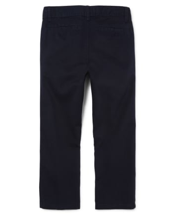 Pantalón chino de uniforme para niño, paquete de 3