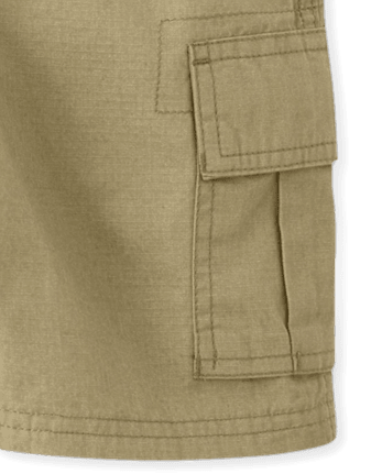 Boys Ripstop Pull On Cargo Shorts 3-Pack