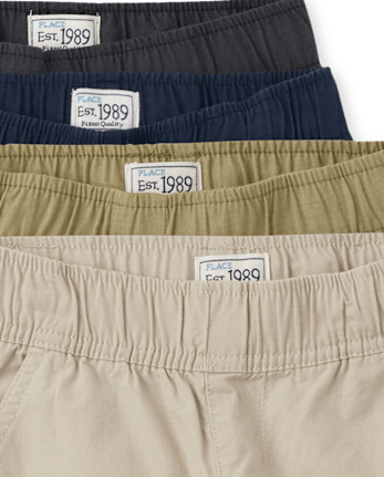 Lot de 4 shorts cargo à enfiler pour garçon