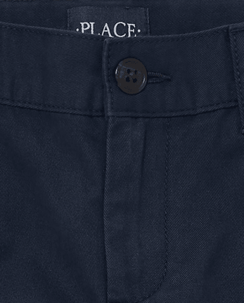 Lot de 3 shorts chino extensibles uniformes pour garçon