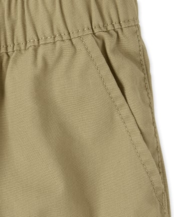 Baby And Toddler Boys Pull On Jogger Shorts 3-Pack
