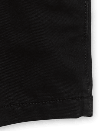 Pantalones cortos chinos de uniforme para bebés y niños pequeños, paquete de 3