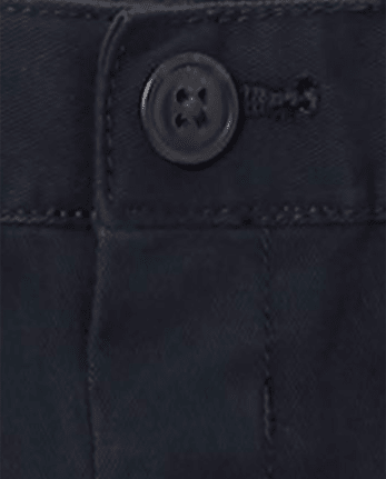 Pantalones cortos chinos de uniforme para bebés y niños pequeños, paquete de 3