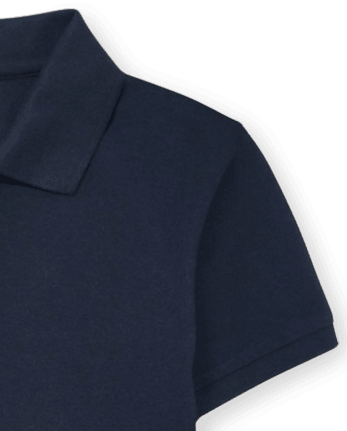 Polo de piqué uniforme para niños, paquete de 10