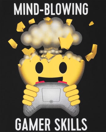 Camiseta con gráfico de videojuego para niño, paquete de 2