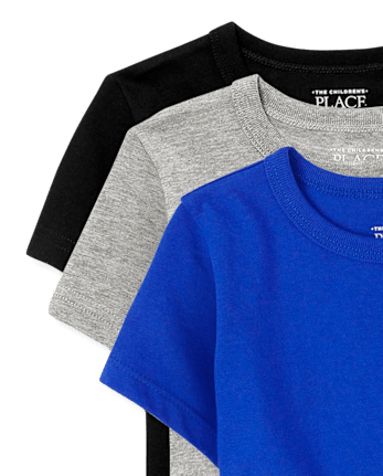 Lot de 3 t-shirts pour bébés et tout-petits garçons