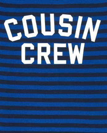 Boys Short Sleeve Cousin Crew Striped Snug Fit Cotton Pajamas BLUE The Children s Place