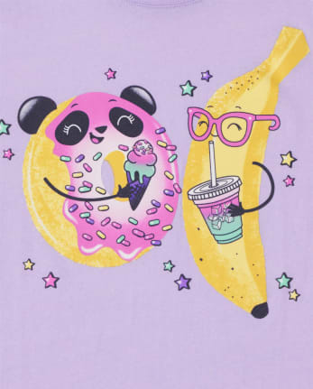 Girls Food Graphic Tee