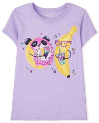 Girls Food Graphic Tee