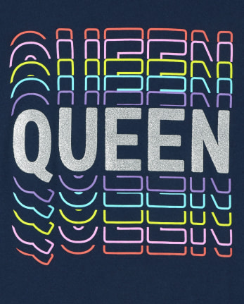 Girls Queen Graphic Tee