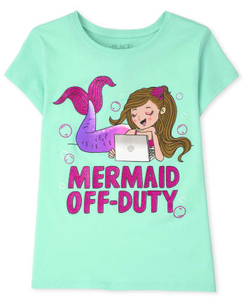 Mermaid Off Duty T-Shirt Mermaid Off Duty T-Shirt