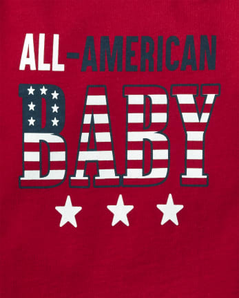 Unisex Baby Matching Family Americana All American Graphic Bodysuit