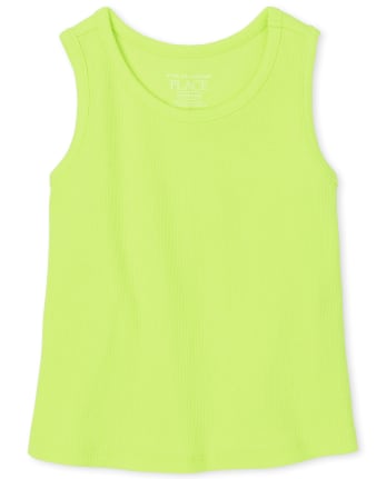 Baby And Toddler Girls Ribbed Tank Top