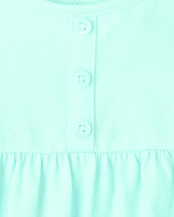 Paquete de 2 camisetas sin mangas Empire para niñas pequeñas