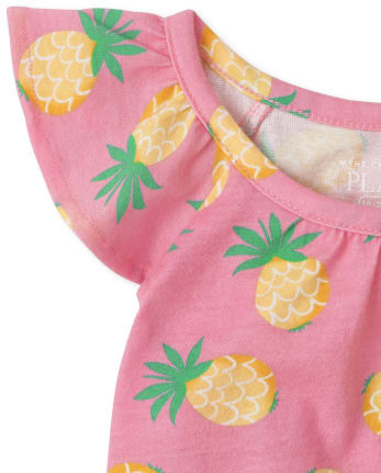 NWT Gymboree Sunwashed Days Toddler Girls Pineapple Tank Top 4T 5T 
