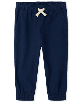 Pantalon de jogging extensible à enfiler pour bébés et tout-petits garçons