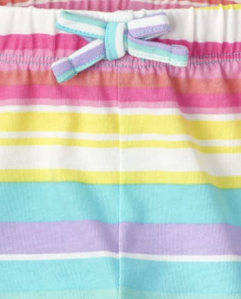 Lot de 3 shorts imprimés pour toute-petite fille