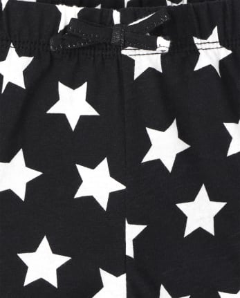 Toddler Girls Star Shorts 4-Pack