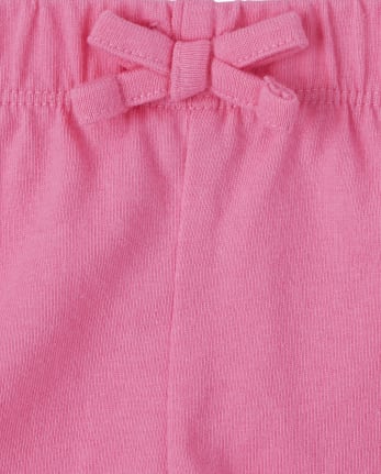 Lot de 4 shorts arc-en-ciel pour petites filles