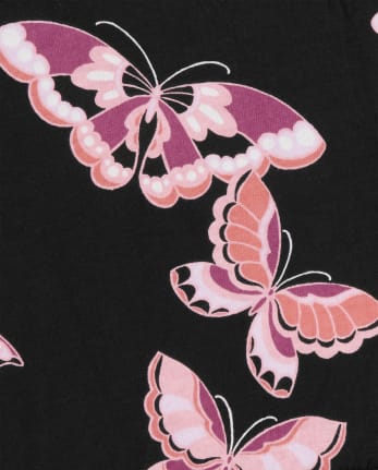 Barboteuse papillon à volants pour bébé et toute-petite fille