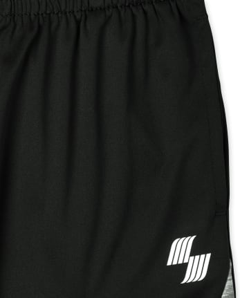 Boys Side Stripe Performance Basketball Shorts 2-Pack