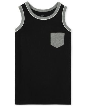Boys Pocket Tank Top