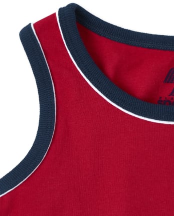 Camiseta sin mangas con bolsillo para niños