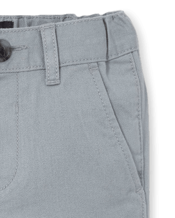 Pantalon chino stretch moulant pour bébé et tout-petit garçon