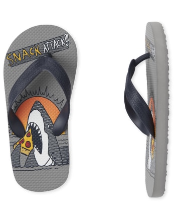 Chanclas Snack Shark para niños