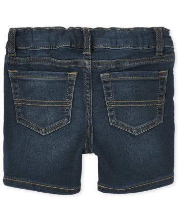 Baby And Toddler Boys Super-Soft Denim Shorts 2-Pack