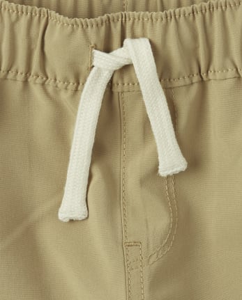 Pantalones cortos tipo jogger de secado rápido para bebés y niños pequeños