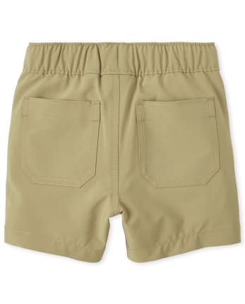 Pantalones cortos tipo jogger de secado rápido para bebés y niños pequeños