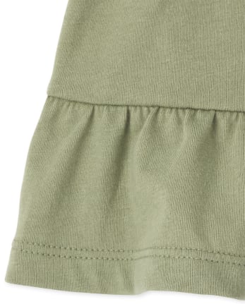 Baby And Toddler Girls Embroidered Ruffle Dress