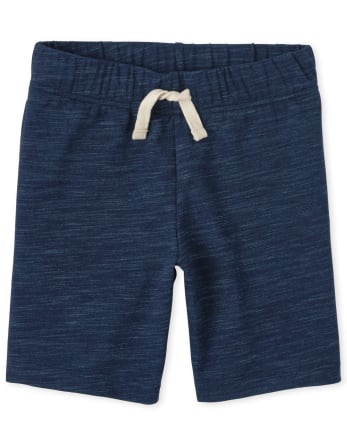 The Children's Place Boys' Baby and Toddler Marled French Terry Shorts