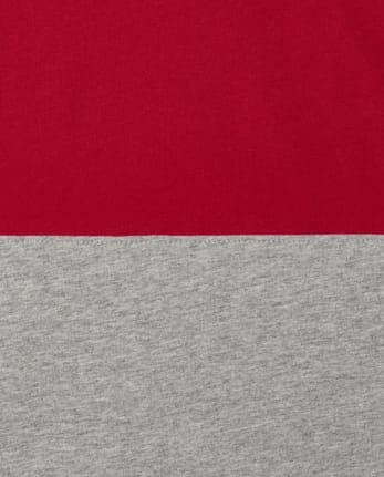 Polo en jersey à blocs de couleurs pour garçon