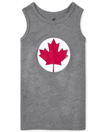 Boys Canada Day Tank Top