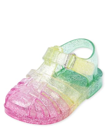 jelly sandals rainbow