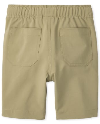 Boys Quick Dry Pull On Jogger Shorts