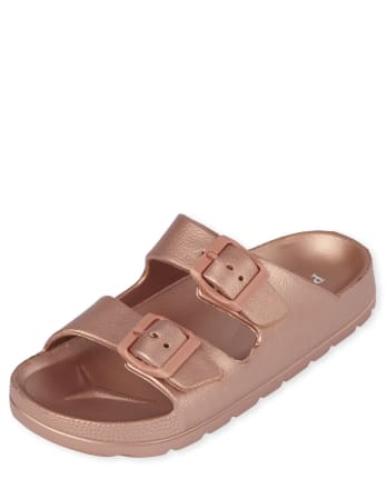 Chanclas con hebilla para niñas