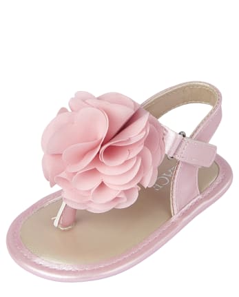 Sandalias de flores para niñas