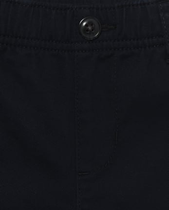 Boys Uniform Twill Woven Stretch Pull On Straight Chino Pants | The ...