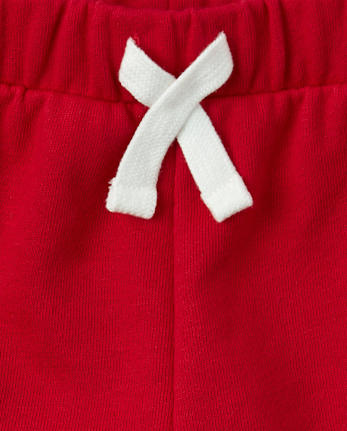 Baby And Toddler Boys Canada Day French Terry Shorts