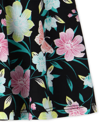 Ensemble 4 pièces papillon à volants pour petites filles