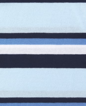 Polo de punto a rayas para bebés y niños pequeños