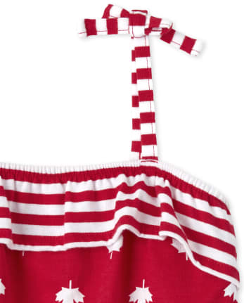 Toddler Girls Canada Day 2-Piece Set