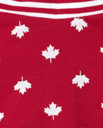Toddler Girls Canada Day 2-Piece Set