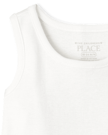 Baby And Toddler Girls Ribbed Tank Top