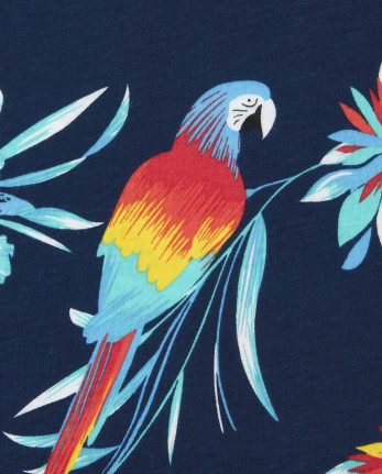 Boys Tropical Toucan Tank Top