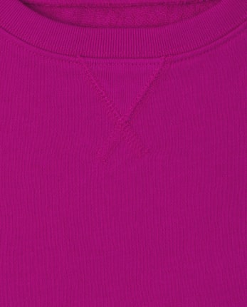 Girls Uniform Fleece Sweatshirt
